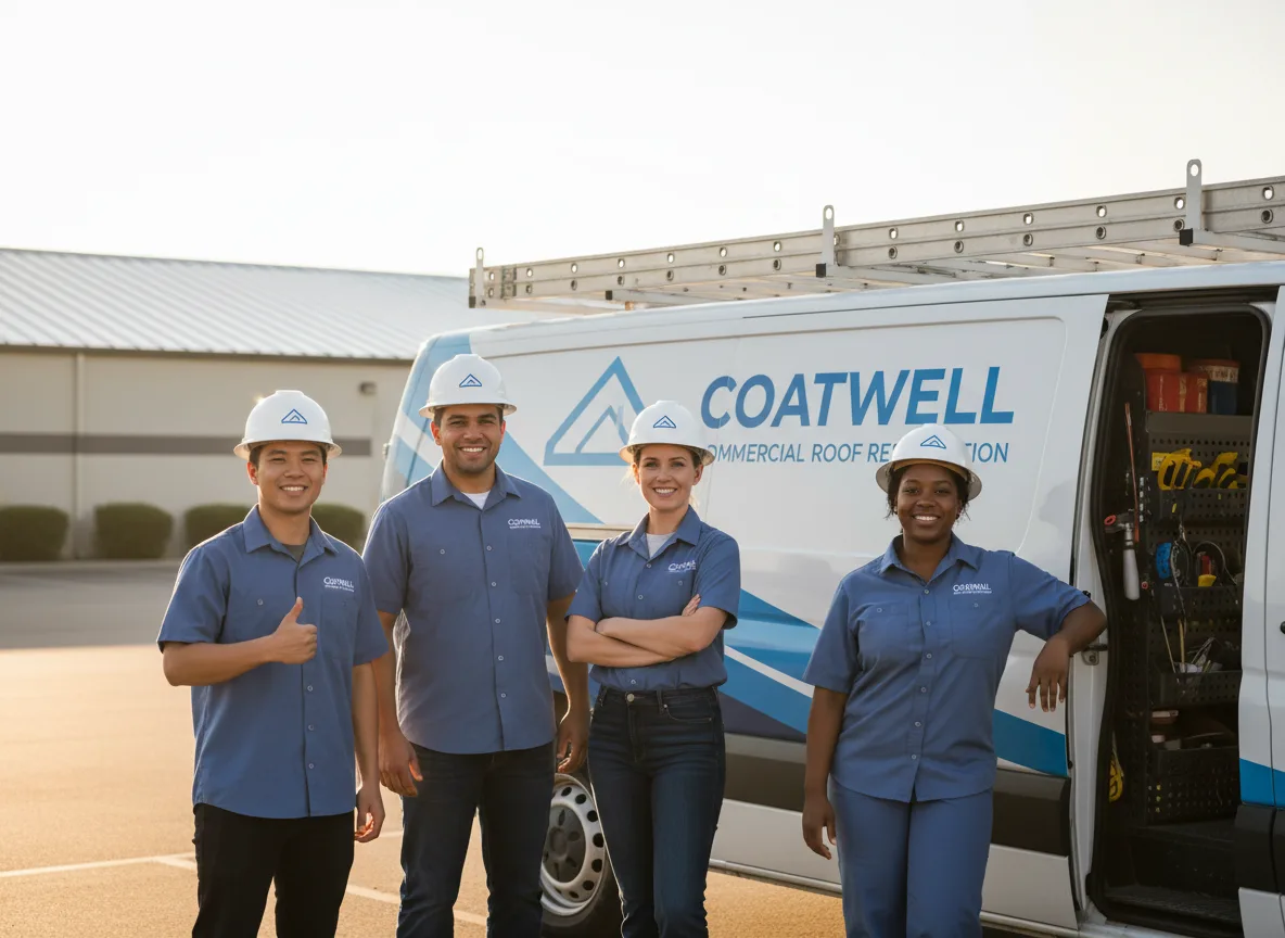 Commercial roof coating company in Leander, TX